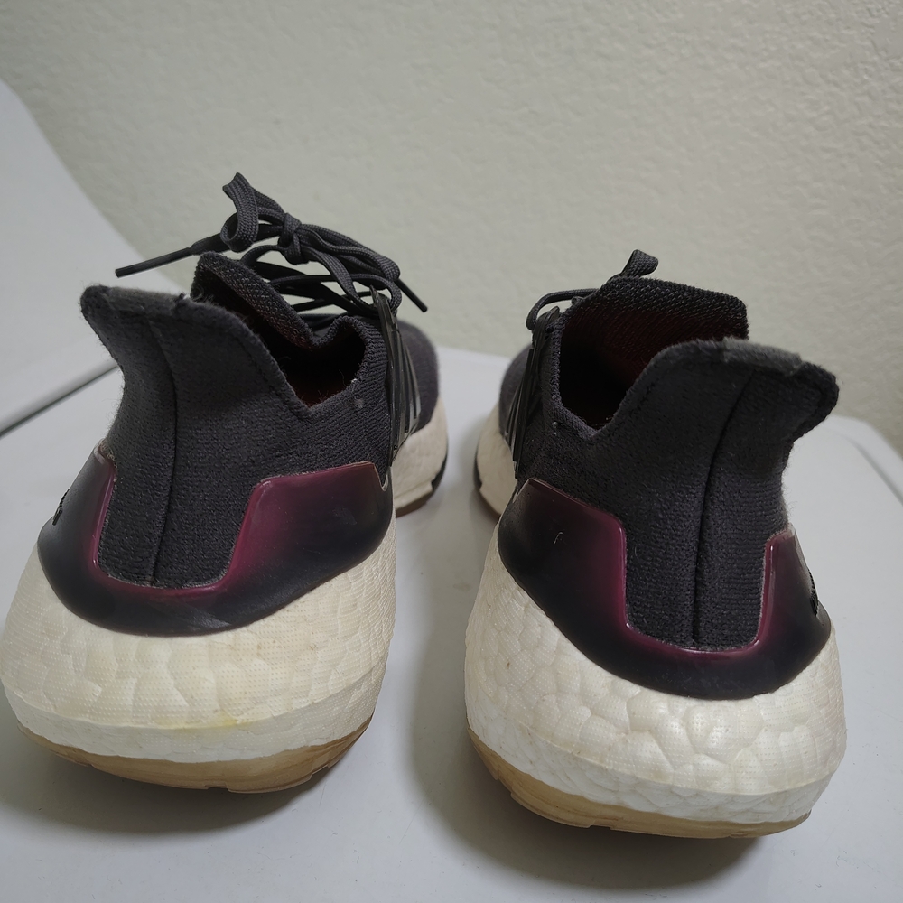adidas Athletic Shoes with Orange and Brown Accents - Picture 3 of 7